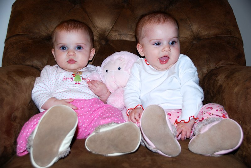 Twins at 5 months